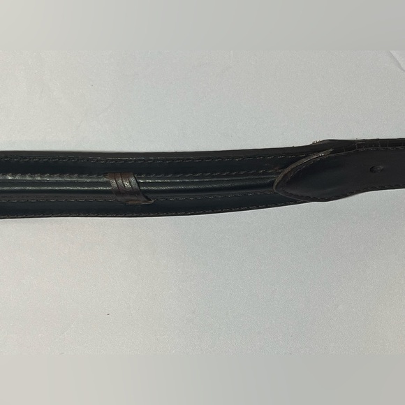 Columbia Genuine Leather  Belt Brown Sz 34 Preowned 11CO0255 - Picture 5 of 16